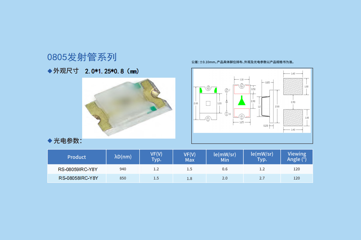 0805发射管系列